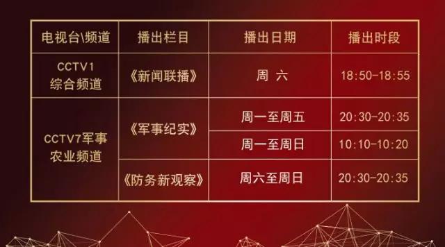 大將軍陶瓷9月央視播出時(shí)間出來(lái)了！
(圖2)